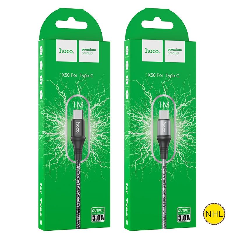 Dây Cáp Sạc Nhanh Typec Hoco X50