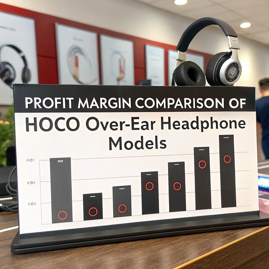 So sánh biên lợi nhuận các dòng tai nghe HOCO chụp tai