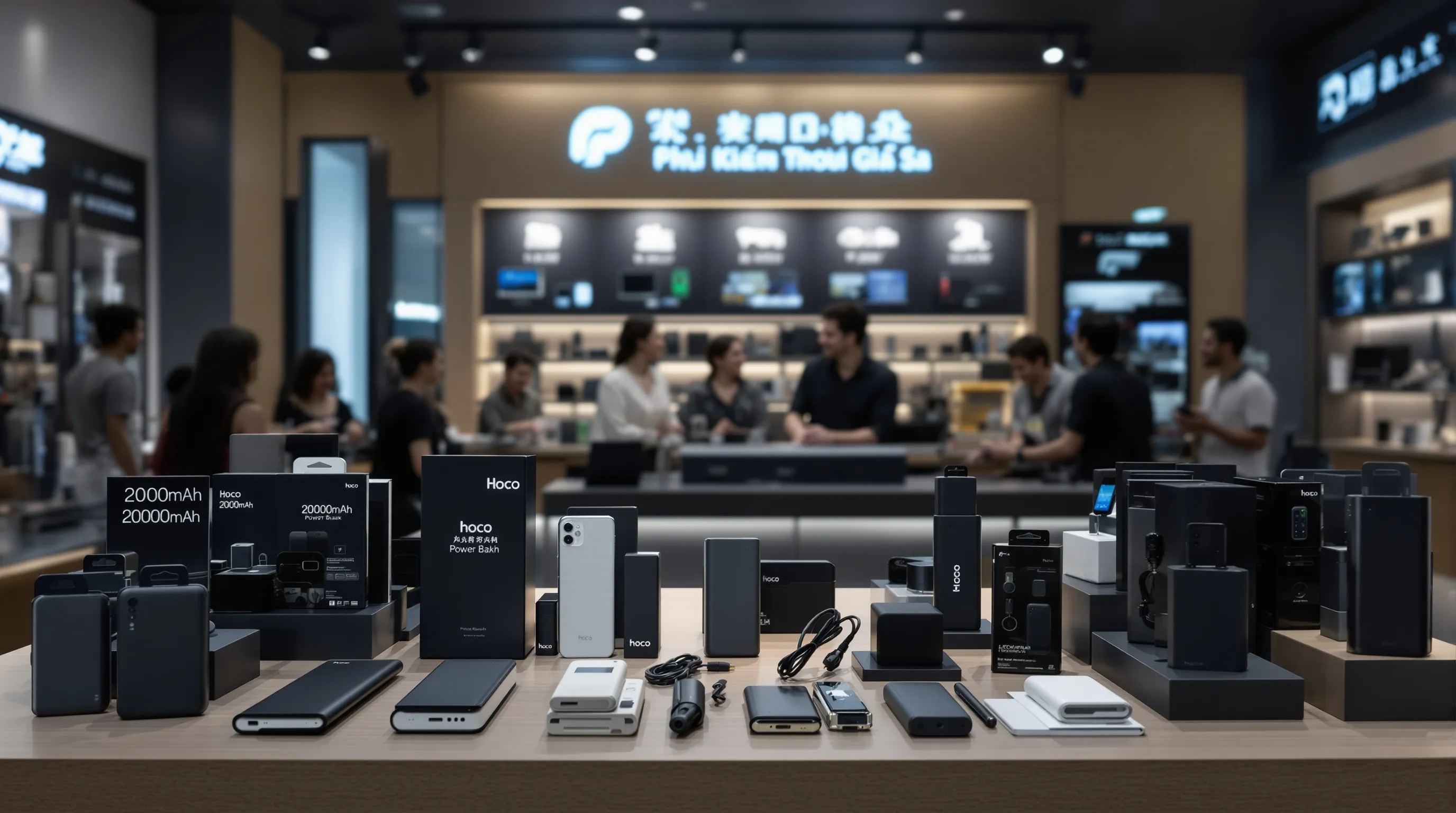 phụ kiện giá xưởng - nhà cung cấp uy tín hoco 20000mah
