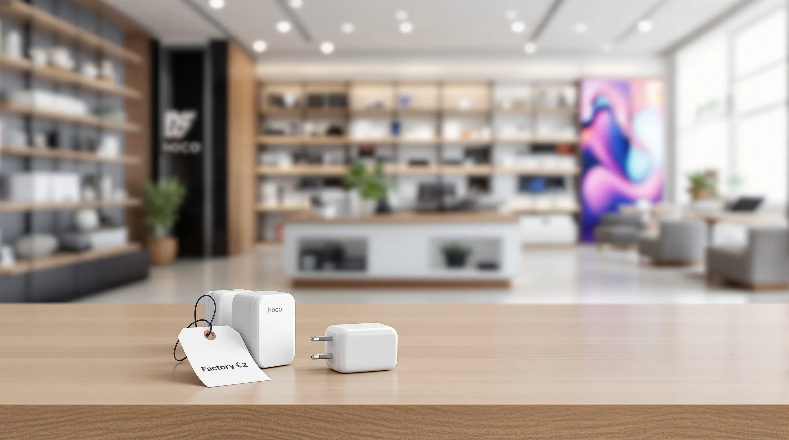 Sạc Hoco giá xưởng chất lượng, nhập sỉ cực dễ cho chủ shop phụ kiện