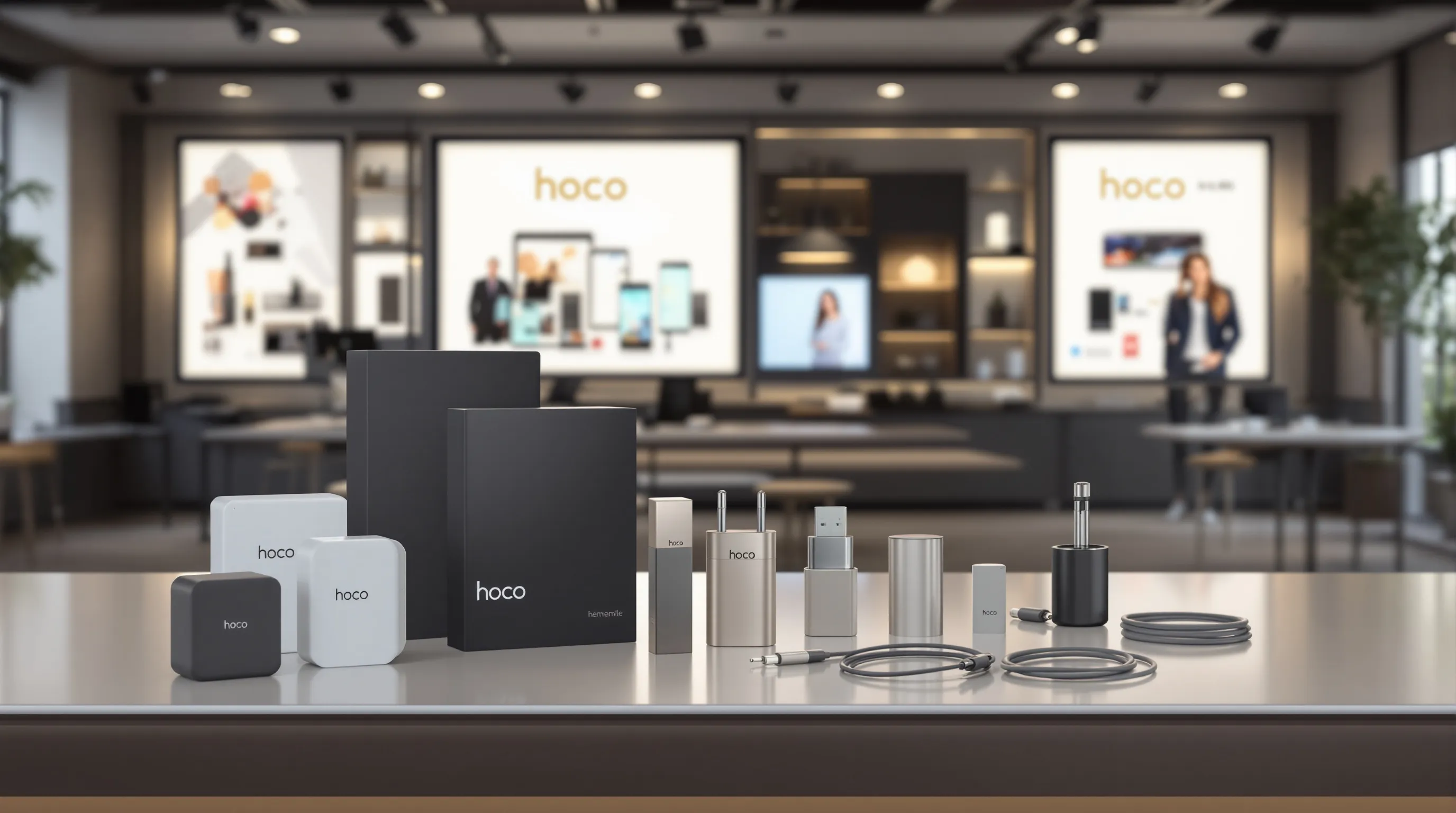 Nguồn hàng sạc Hoco: Lựa chọn tối ưu cho chủ shop phụ kiện