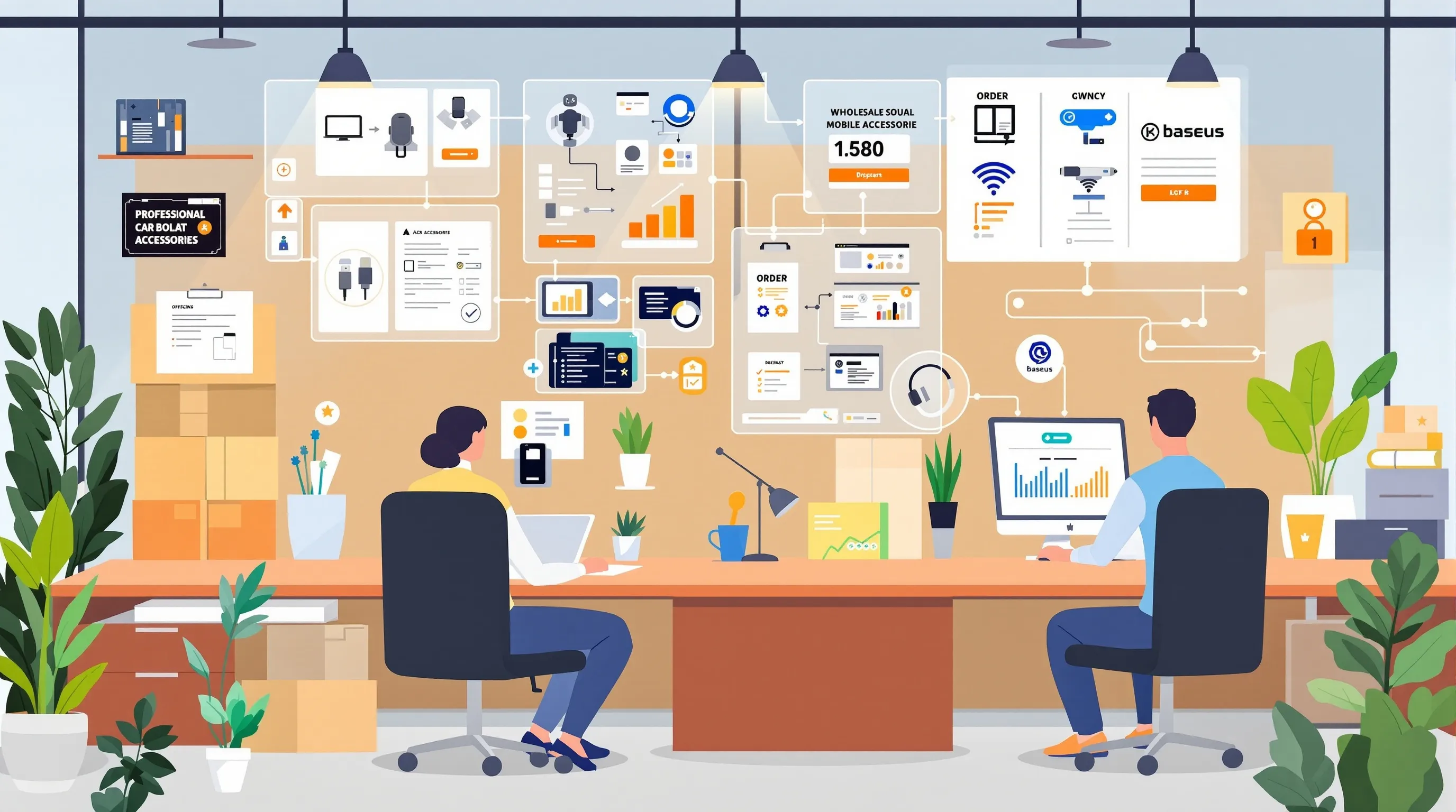 Chính sách giá sỉ phụ kiện ô tô Baseus