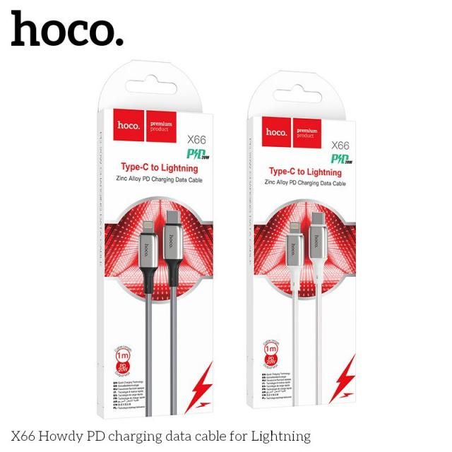 Cáp Sạc Nhanh Typec - Lightning Hoco X66