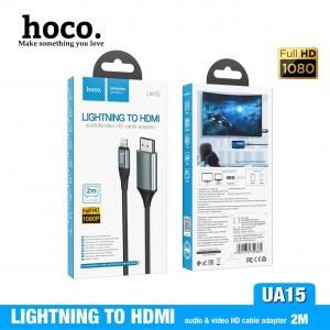 Cáp chuyển đổi Hoco Lightning-HDMI UA15 2m