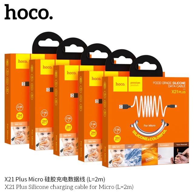 Cáp Micro Hoco X21 Plus 2m