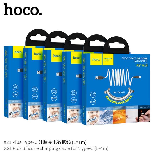 Cáp Type-C Hoco X21 Plus