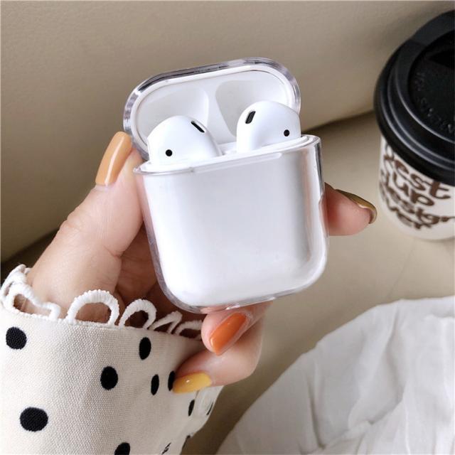 Case Silicon trong suốt Airpods 2