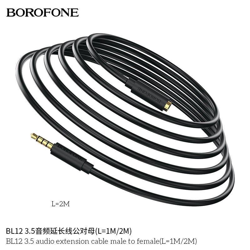Cáp nối dài 3,5mm Borofone BL12 2m