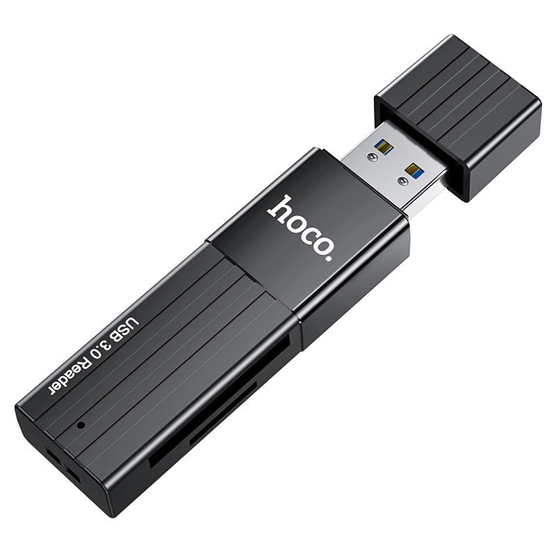 Đầu Đọc Thẻ Hoco HB20 2 trong 1 USB2.0
