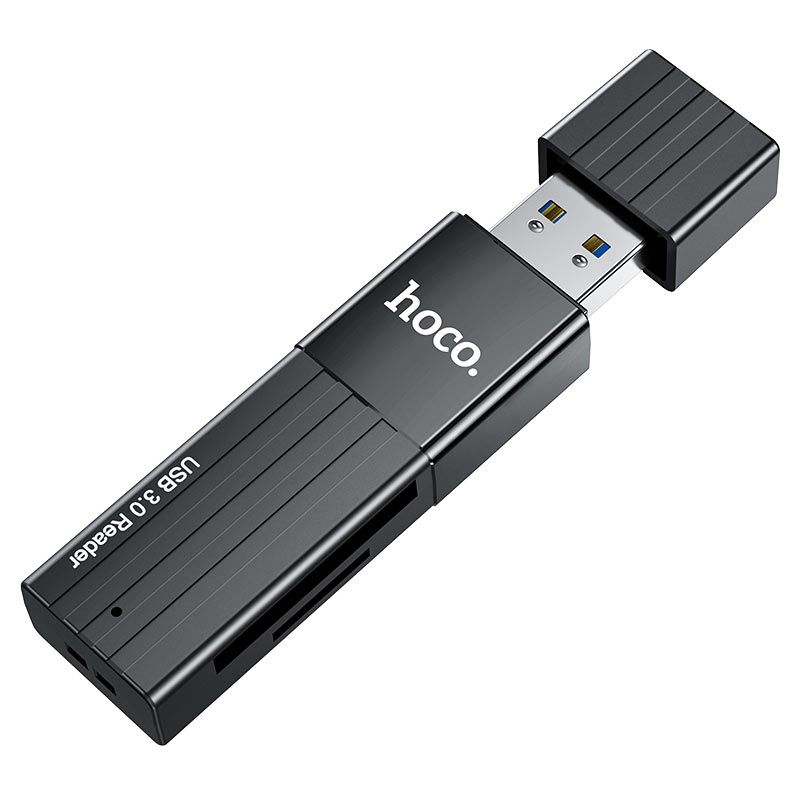 Đầu Đọc Thẻ Hoco HB20 2 trong 1 USB3.0
