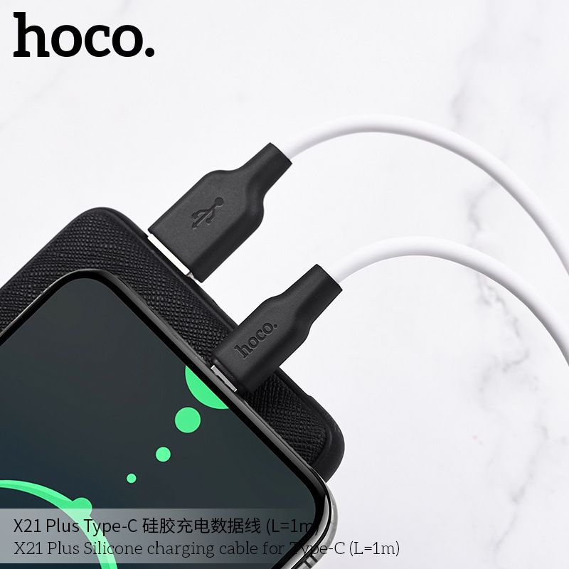 Cáp sạc nhanh Typec Hoco X21 Plus