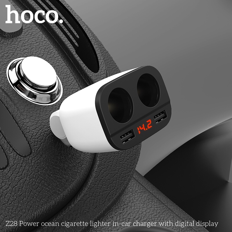 Tẩu sạc ô tô Hoco Z28