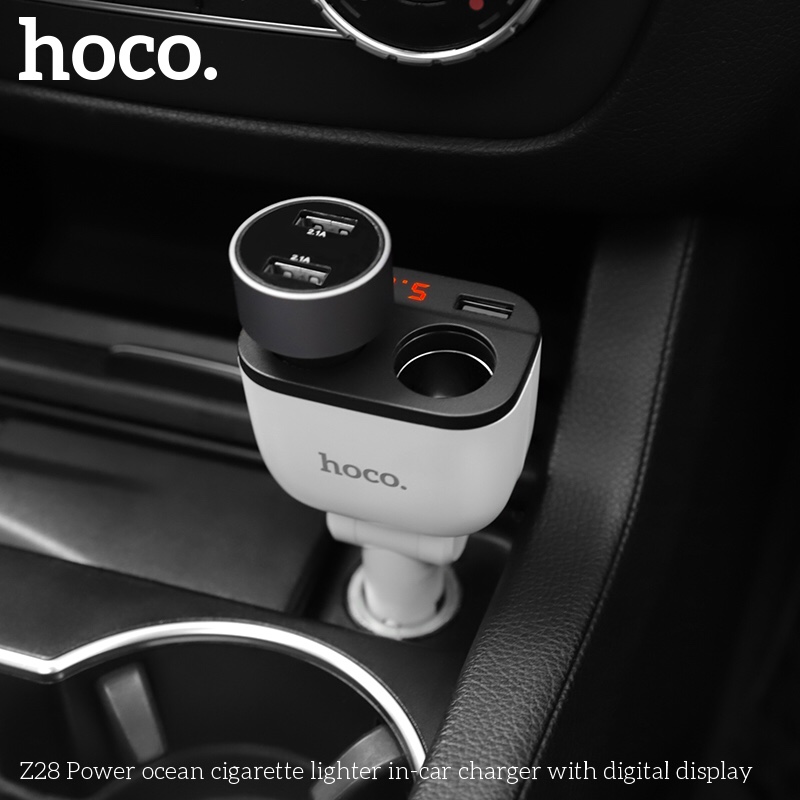 Tẩu sạc ô tô Hoco Z28