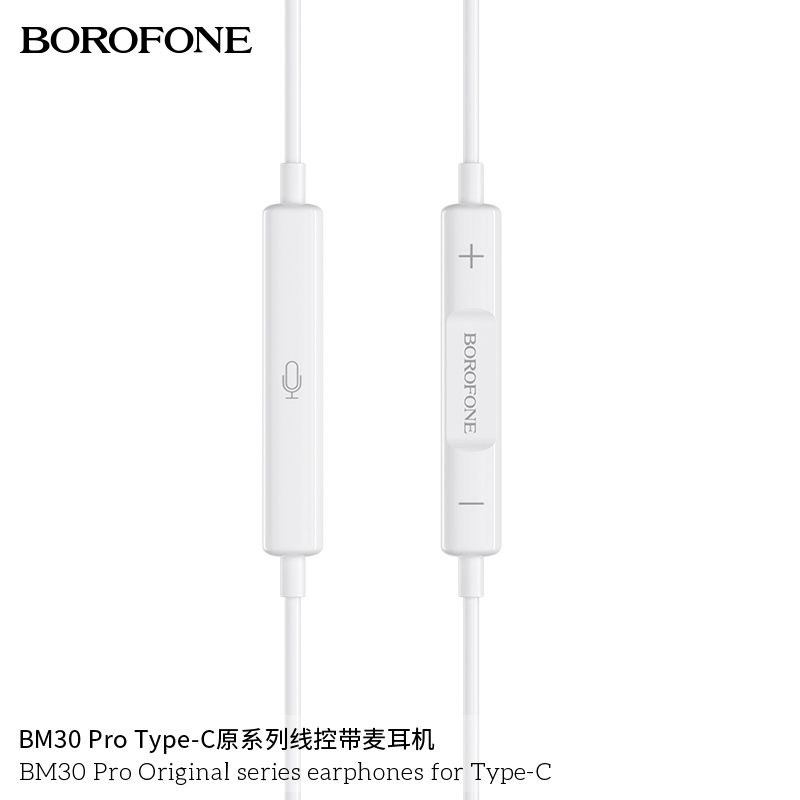Tai nghe có dây Borofone BM30 Pro Type C