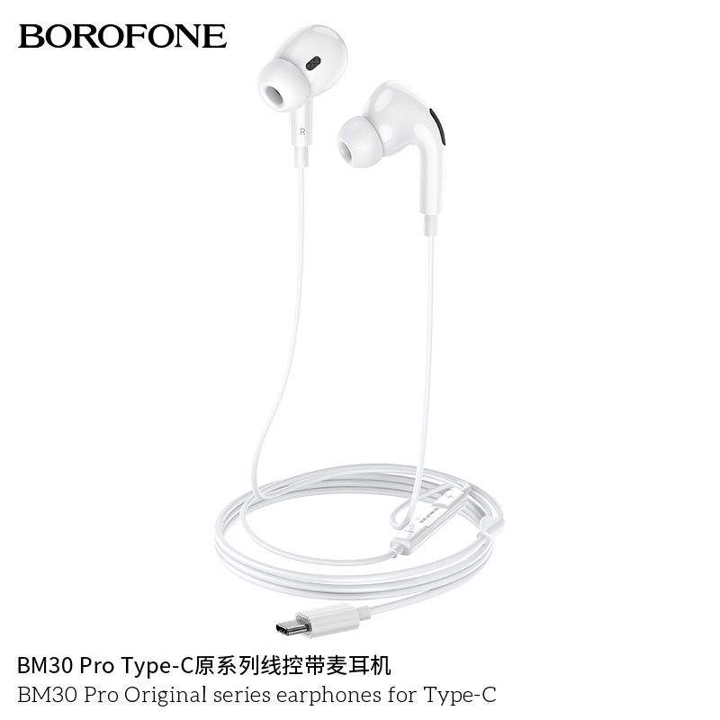 Tai nghe có dây Borofone BM30 Pro Type C