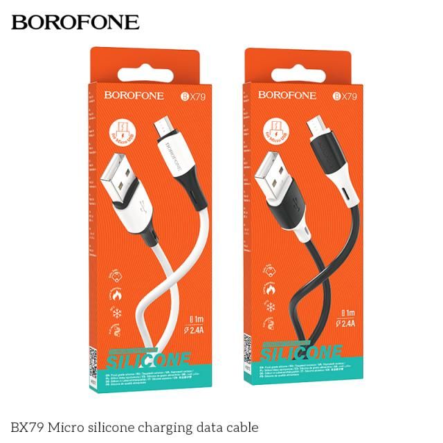 Cáp sạc nhanh Micro Borofone BX79