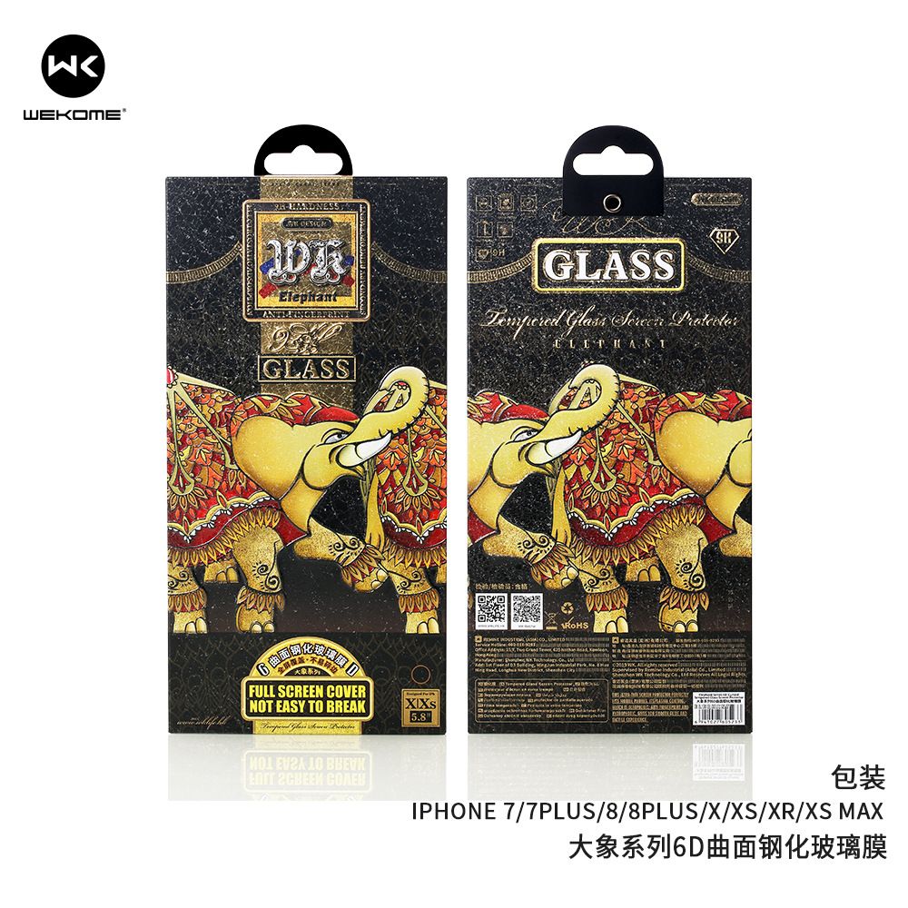 Kính cường lực Kingkong WTP-018 6D thiết kế siêu mỏng nhẹ, bán buôn