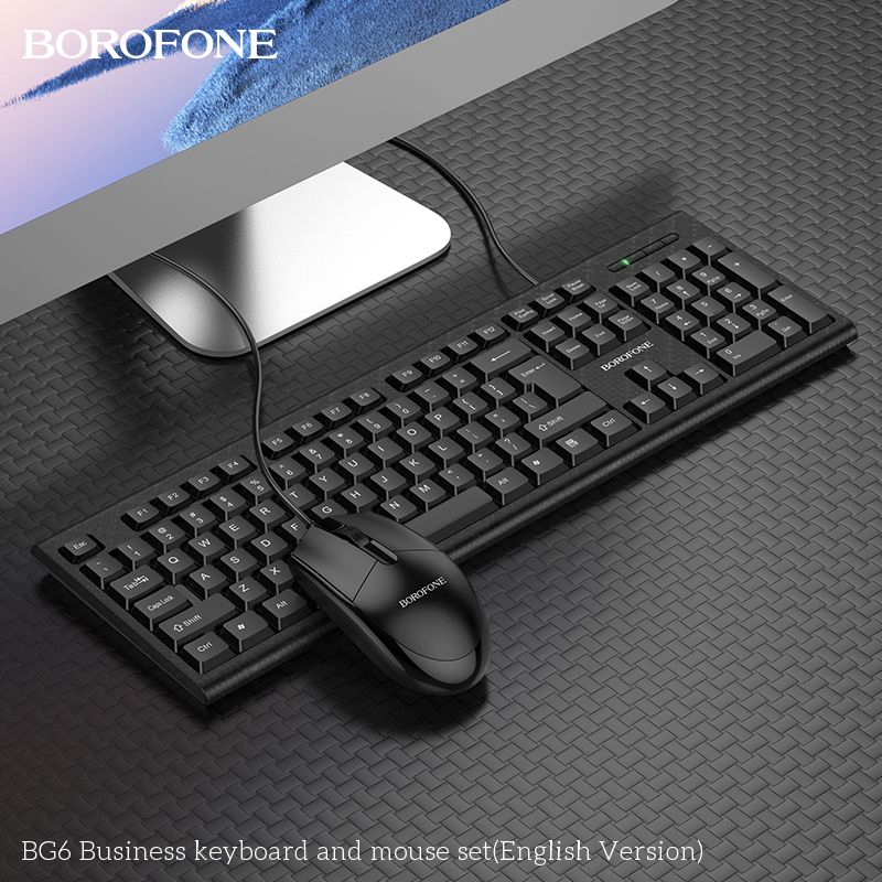 Bộ bàn phím chuột máy tính Borofone BG6 giá sỉ
