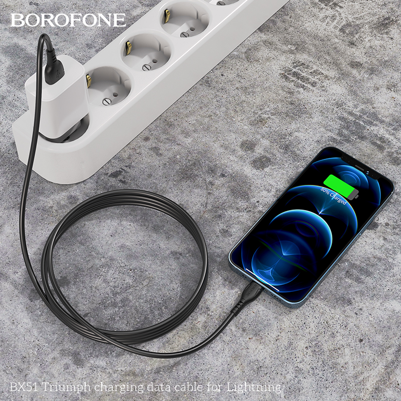 Cáp iP Borofone BX51 giá tốt