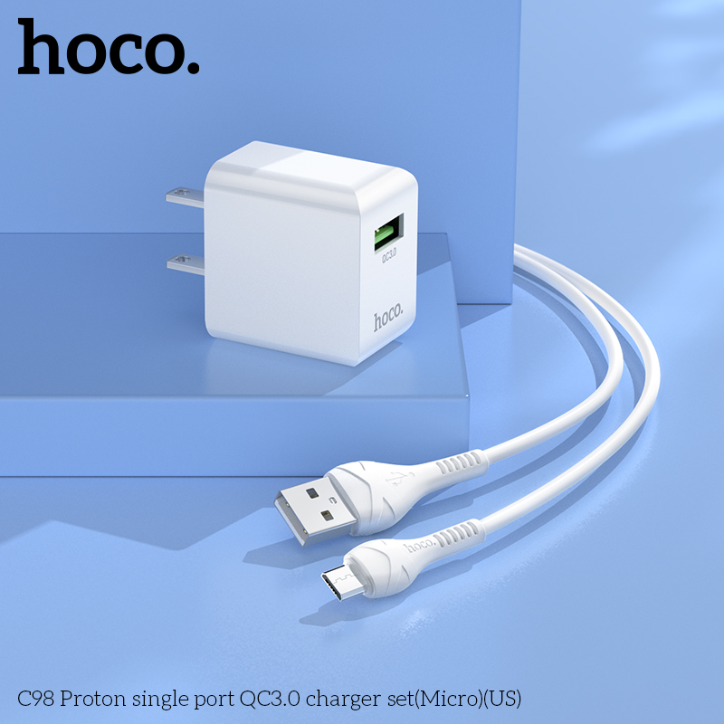 Bộ Sạc Micro Hoco C98 18w giá sỉ