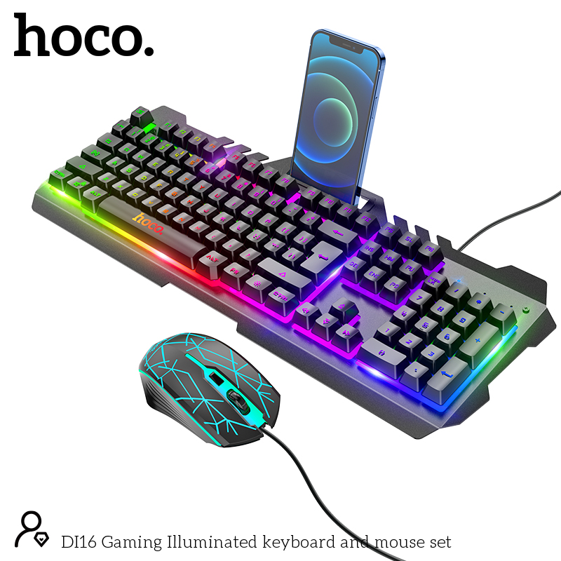 Bộ bàn phím chuột máy tính Hoco Di16