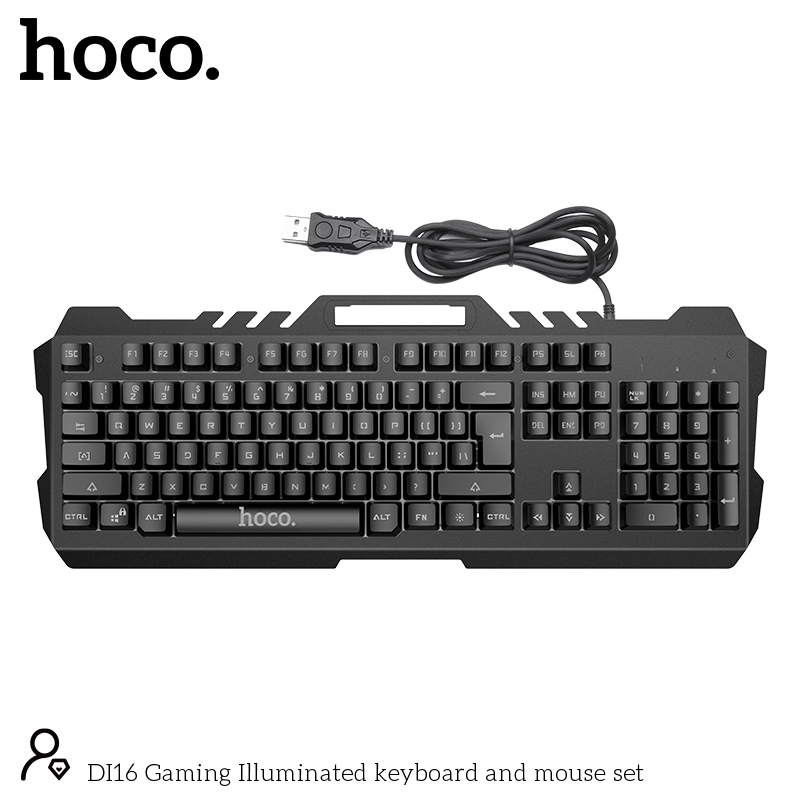 bán buôn Bộ bàn phím chuột máy tính Hoco Di16