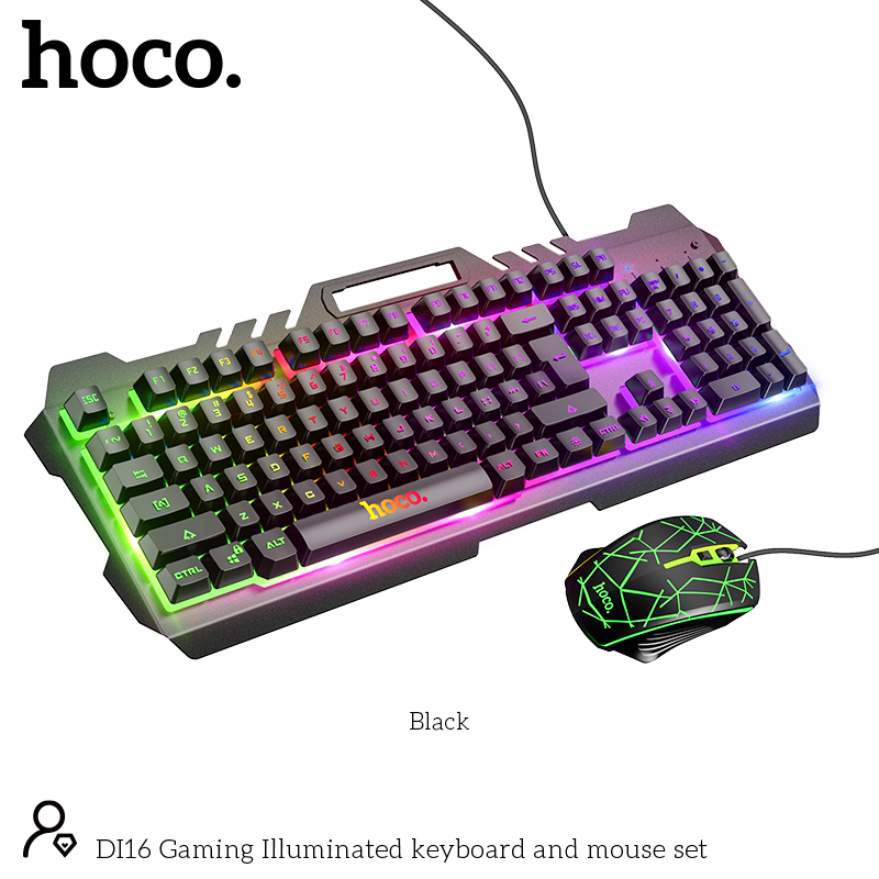 Bộ bàn phím chuột máy tính Hoco Di16 giá sỉ