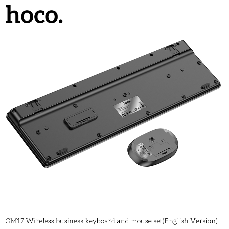 bán buôn Bộ bàn phím chuột máy tính không dây Hoco GM17