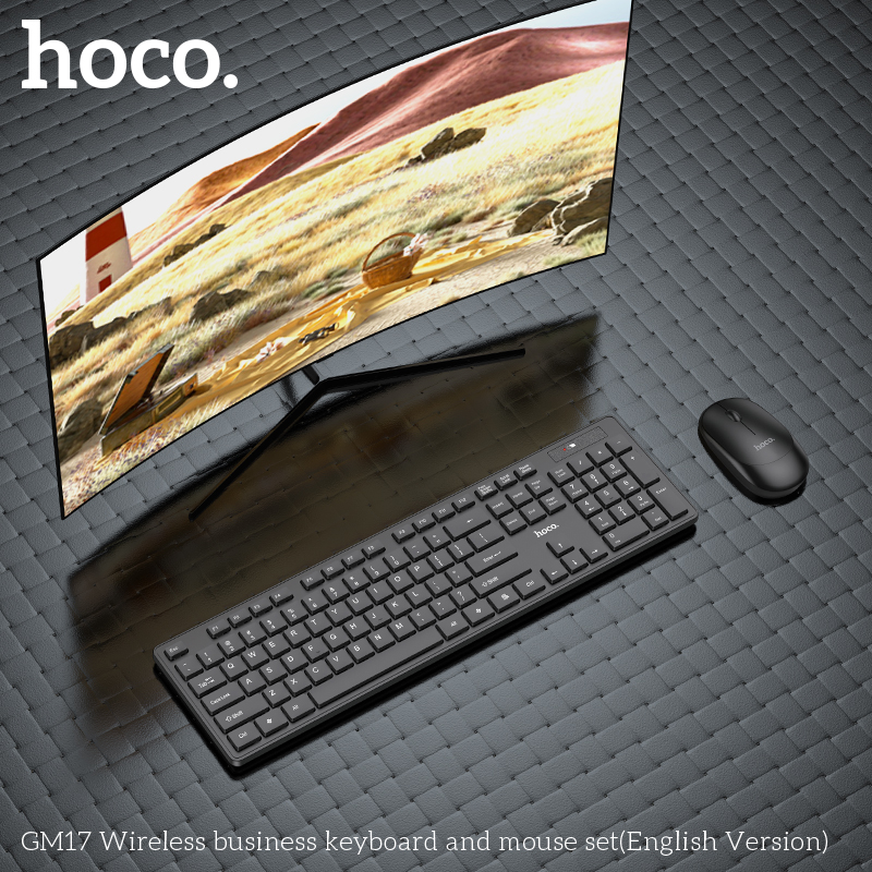 Bộ bàn phím chuột máy tính không dây Hoco GM17 giá sỉ