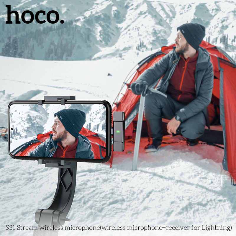 Micro không dây trực tiếp Hoco S31 iP giá tốt
