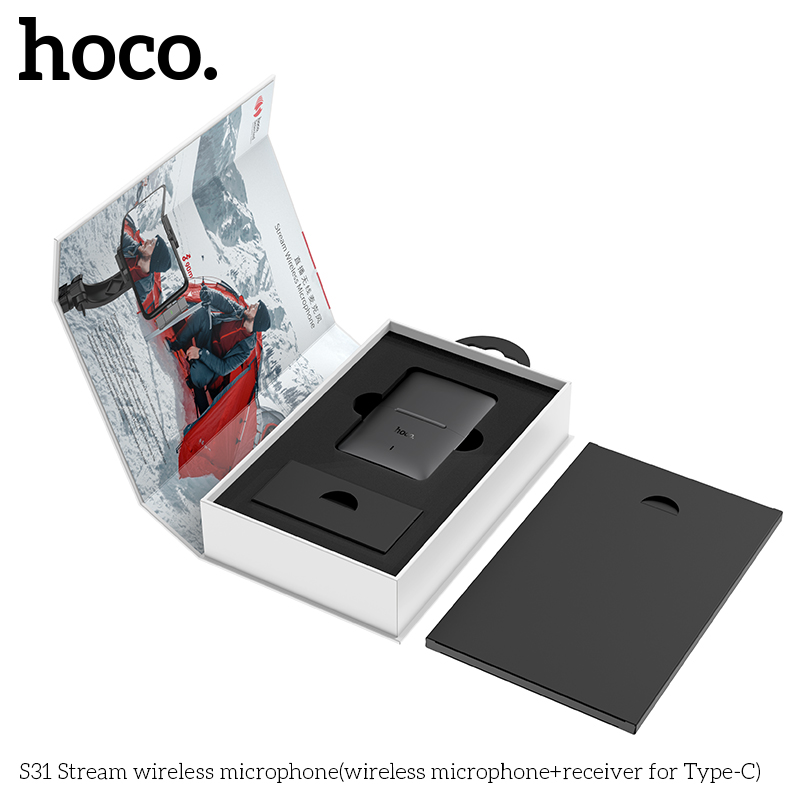 Micro không dây trực tiếp Hoco S31 Type-C