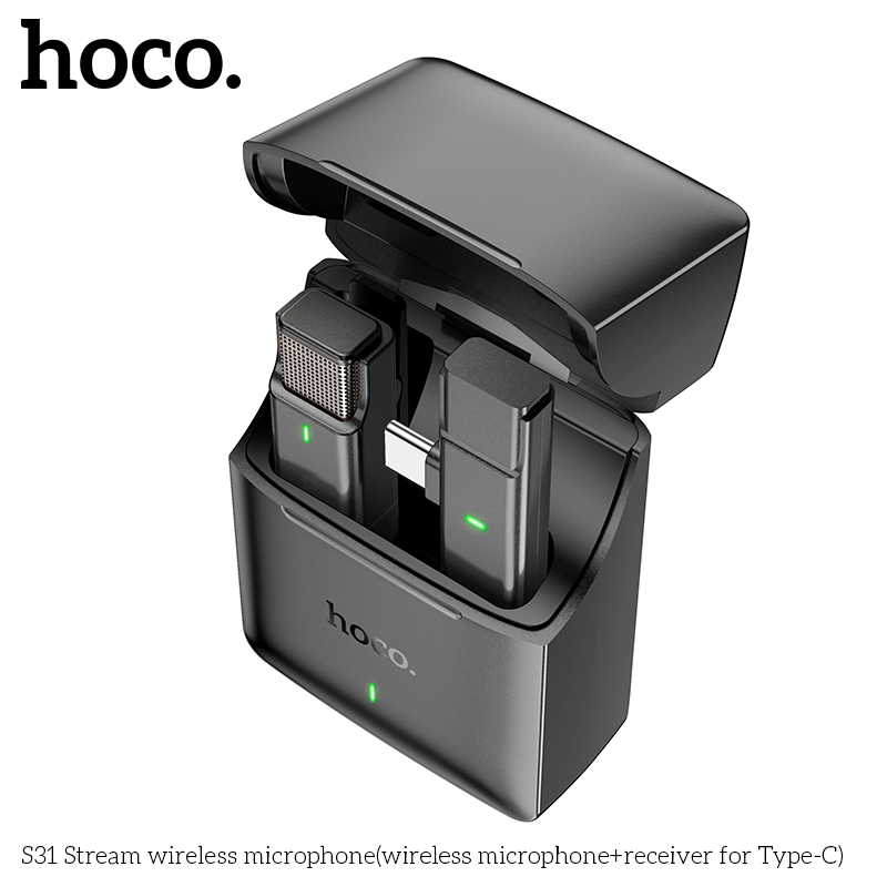Micro không dây trực tiếp Hoco S31 Type-C