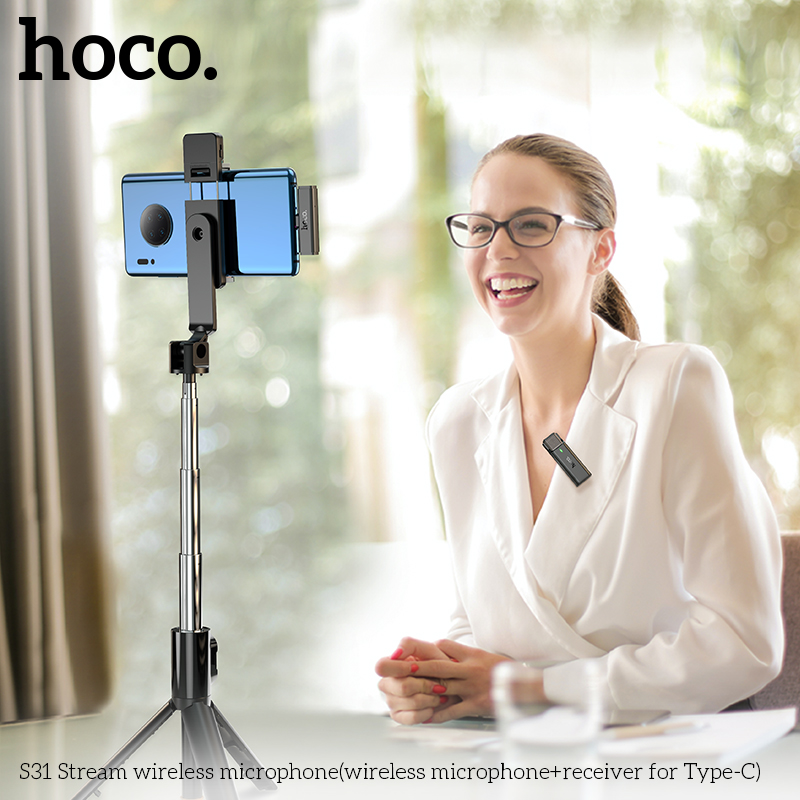 Micro không dây trực tiếp Hoco S31 Type-C giá sỉ