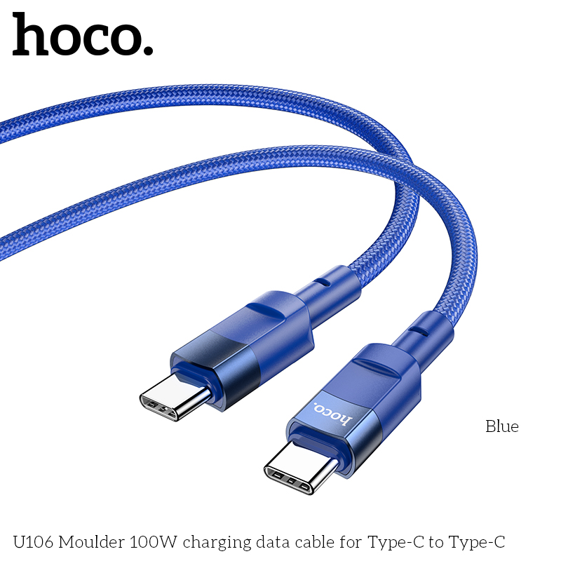 Cáp Type-C to Type-C Hoco U106 100w