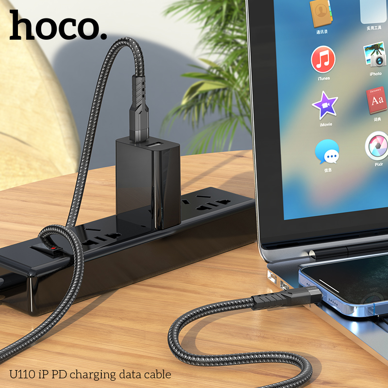 Cáp Sạc Type-C to iP Hoco U110 20w giá tốt