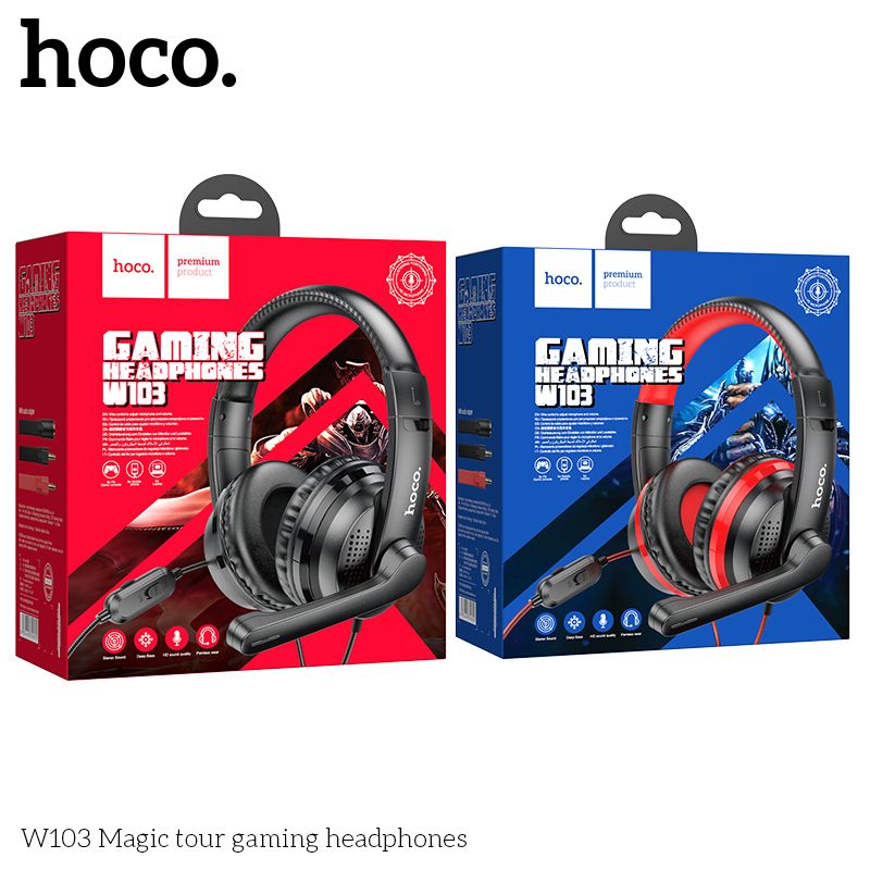 Tai Nghe Gaming có dây Hoco W103