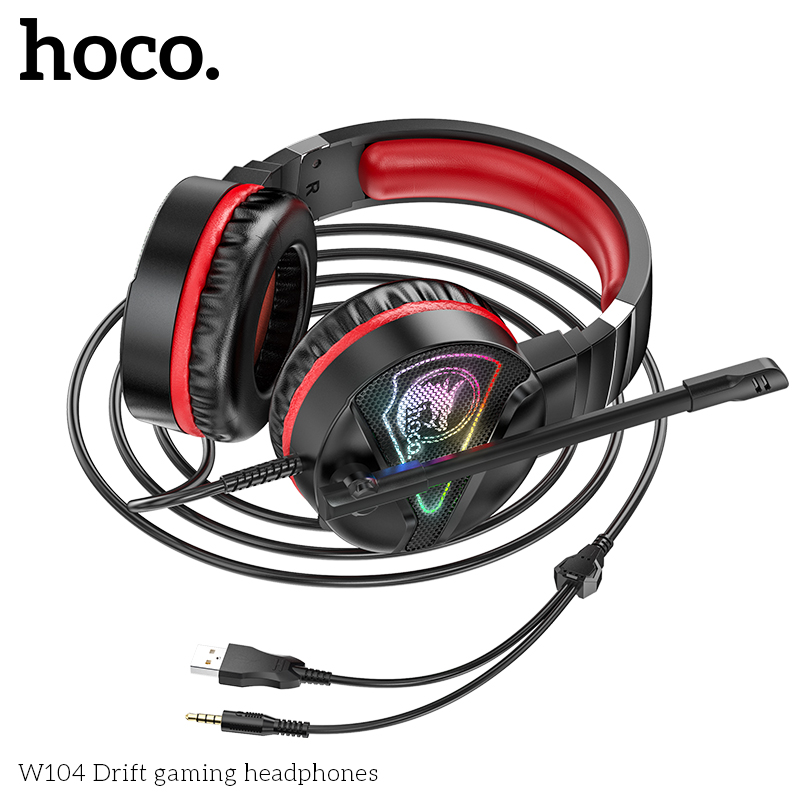 bán buôn Tai Nghe Gaming có dây Hoco W104
