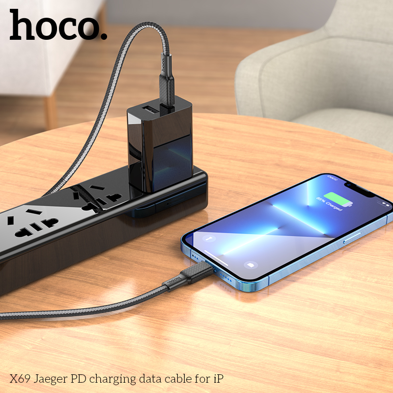 Cáp Type-C to iP Hoco X69 20w giá sỉ