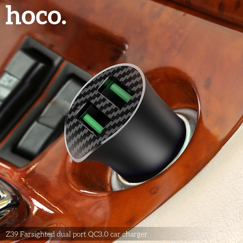 Tẩu sạc ô tô Hoco Z39 giá tốt