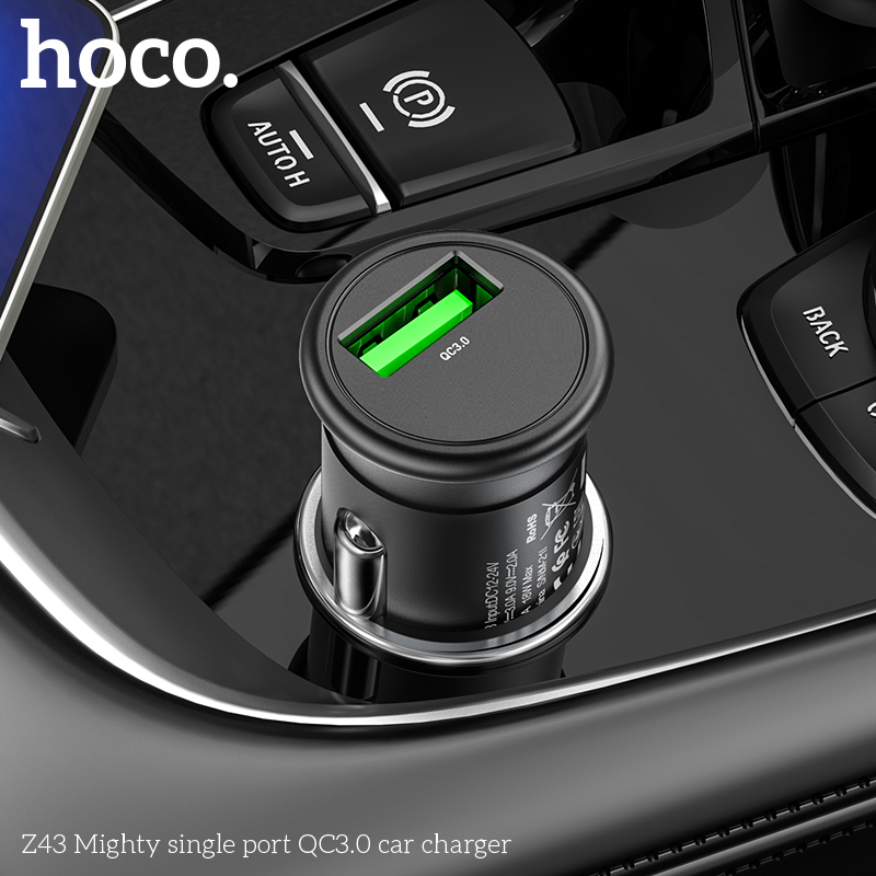Tẩu sạc ô tô Hoco Z43 giá tốt