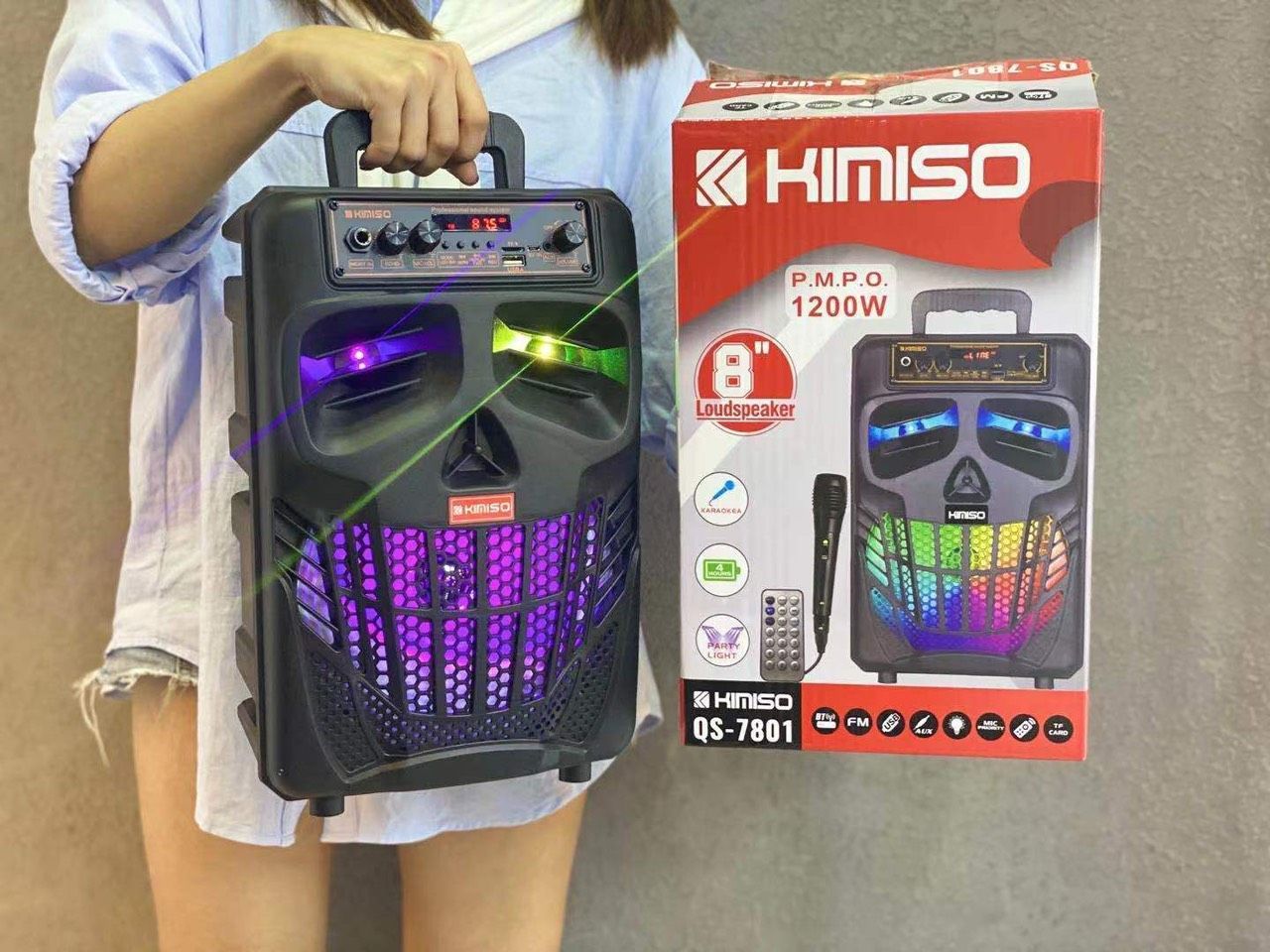 Loa Bluetooth Kimiso KMS-7801