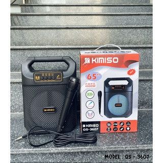 bán sỉ Loa bluetooth kèm mic Kimiso QS-3607