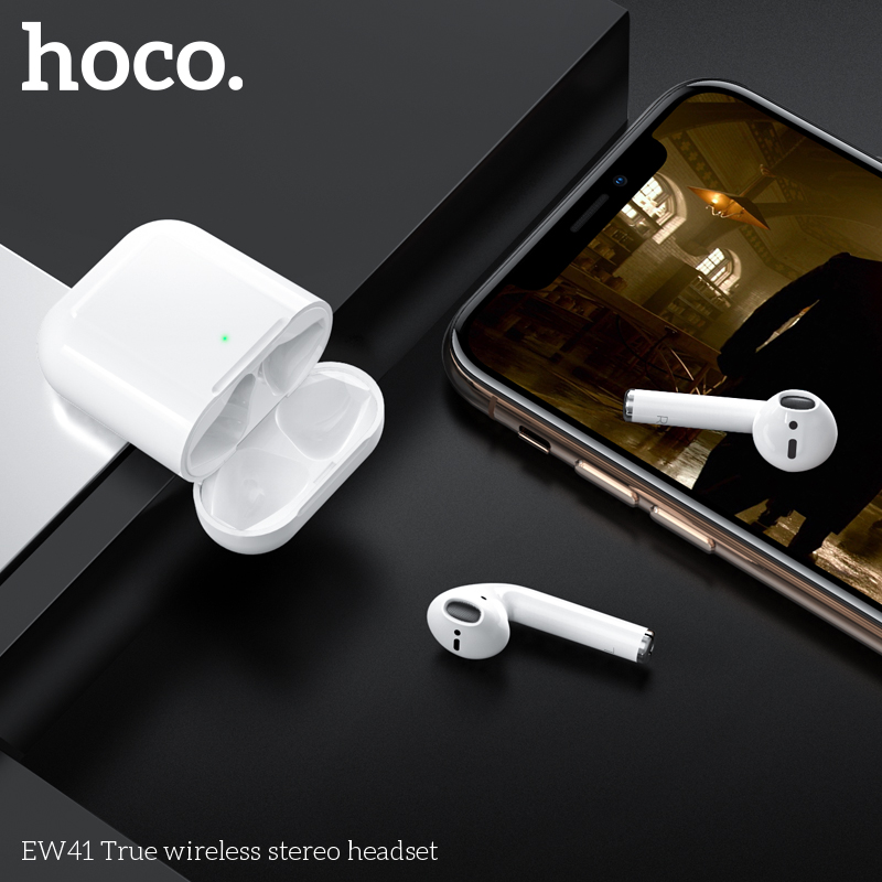 Tai nghe Bluetooth Hoco EW41 chính hãng, hỗ trợ Siri