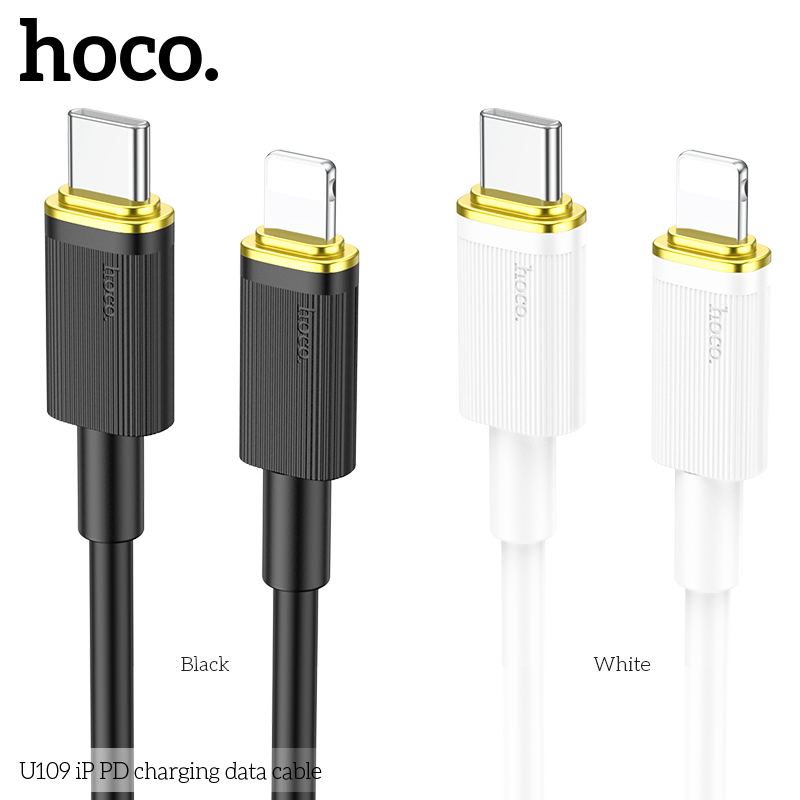 Cáp sạc Hoco U109 PD 20w Type-C to iP chính hãng giá sỉ