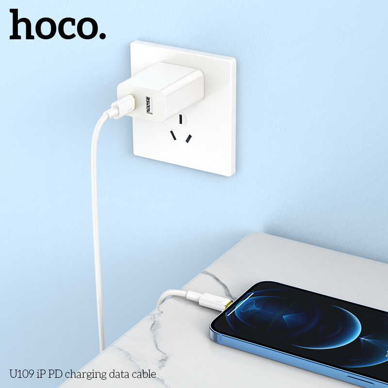 Cáp Hoco U109 PD 20w chất liệu hợp kim, TPE giá sỉ