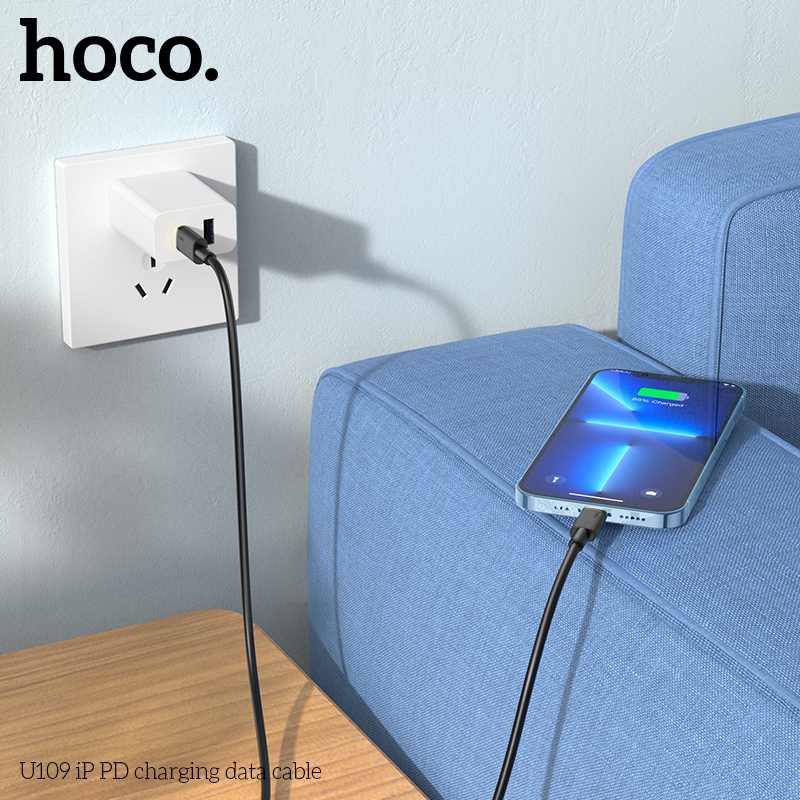 Cáp Hoco Type-C to iP U109 hỗ trợ PD 20w bán buôn