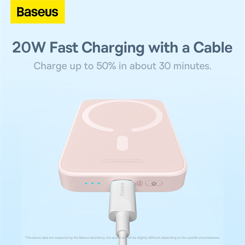 Power bank Baseus không dây 6000mAh, bán buôn giá tốt, model PPCX020004