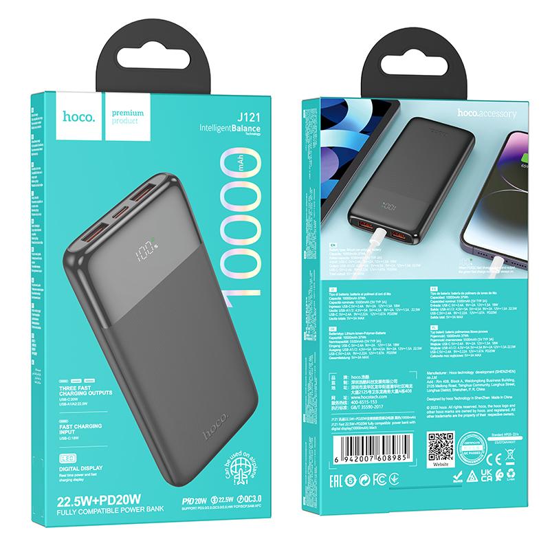 Sạc Dự Phòng Hoco J121 10000mAh