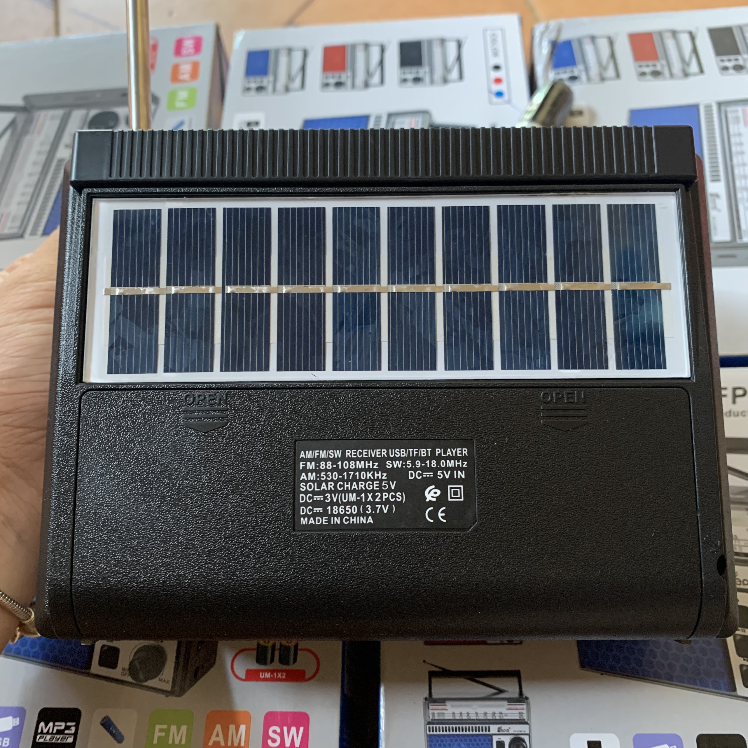 Đài FM Radio Bluetooth FP-310BT-S
