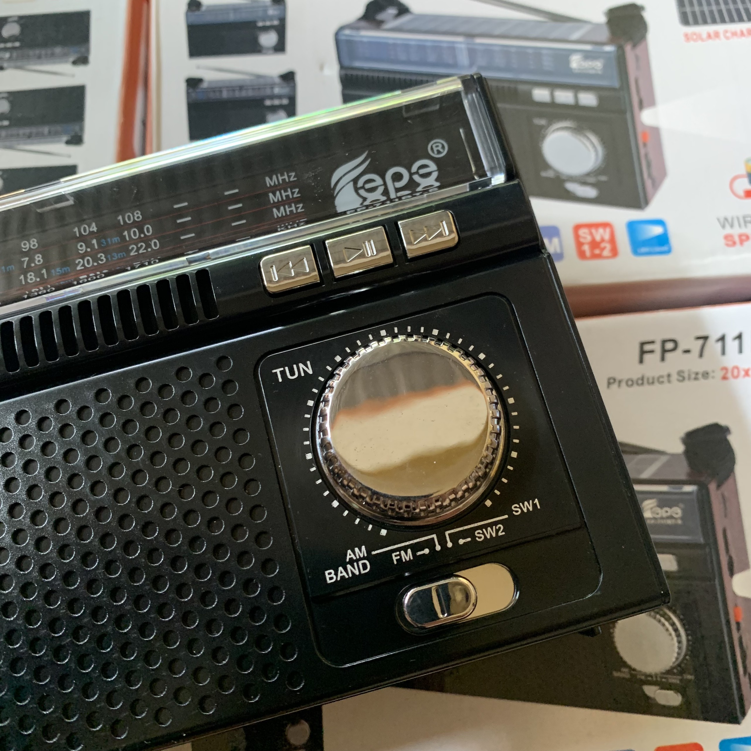 bán sỉ Đài FM Radio Bluetooth FP-711BT-S